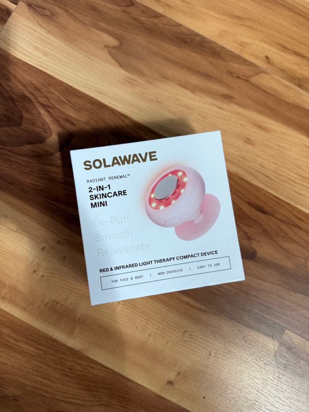 Solawave 2-in-1 Skincare Mini - Pink